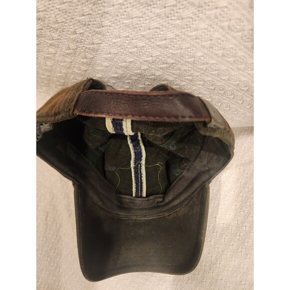 Converse Green One Star 14 Hat Embroidered Baseball Hat Cap Leather Connector - Picture 3 of 6